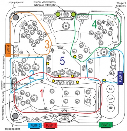 Спа бассейн Artesian Spas Dove Canyon