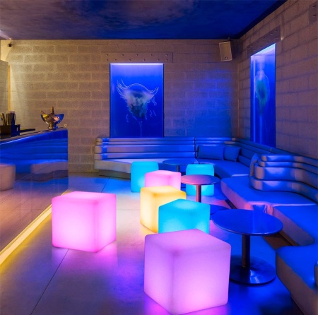 Светильник Куб 50 питание от сети 220В, RGB