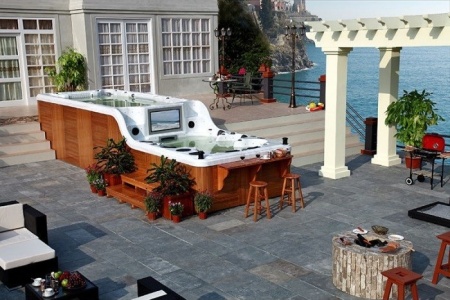 Плавательный спа-бассейн JNJ Spas Cosmo